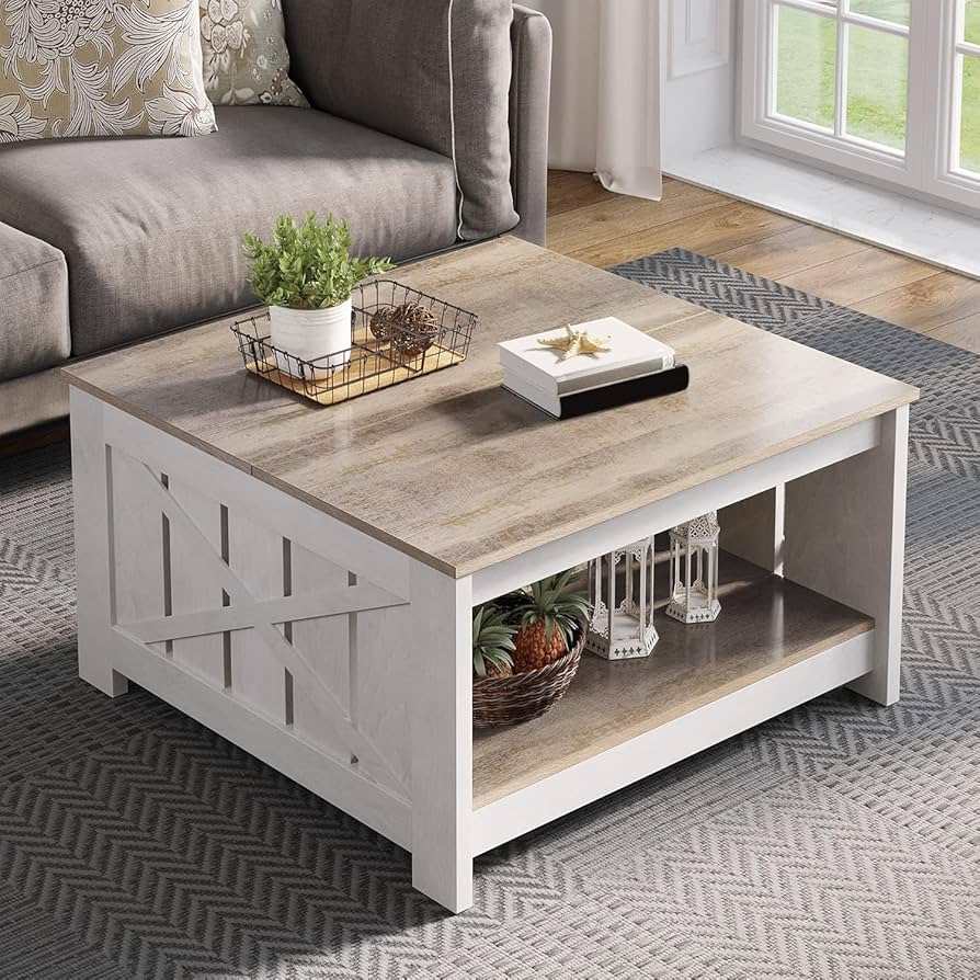 Amazon.com: YITAHOME Coffee Table Farmhouse Coffee Table